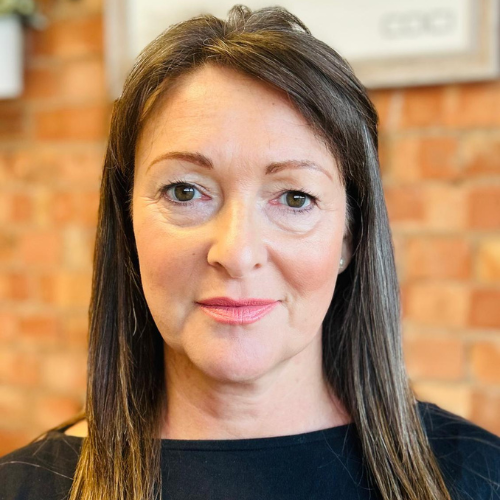 Julie-Anne White - owner Olive Lounger beauty salon Chesterfield